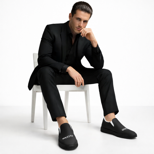 MAJESTIC Mens Aisè shoes Black