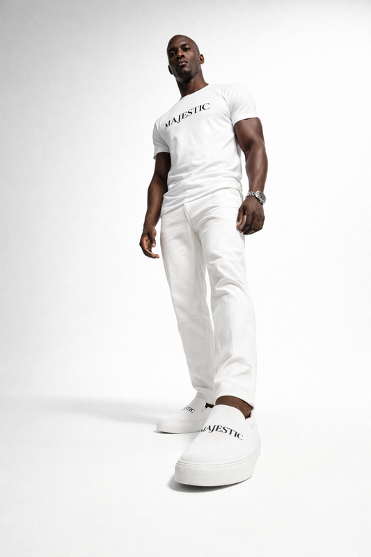 MAJESTIC Mens Aisè shoes White
